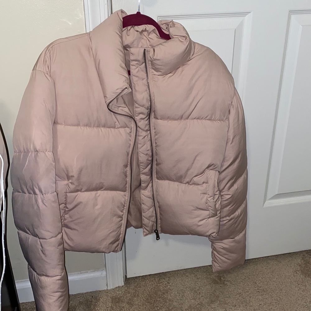 Muave Bubble Coat